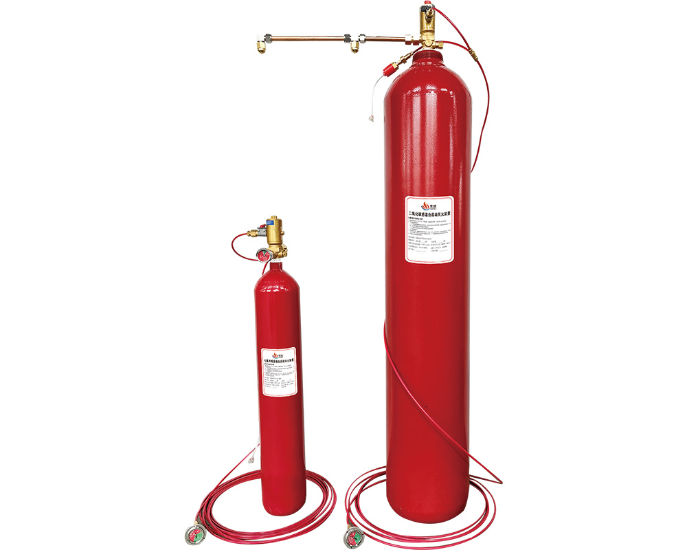 二氧化碳感温自启动灭火装置